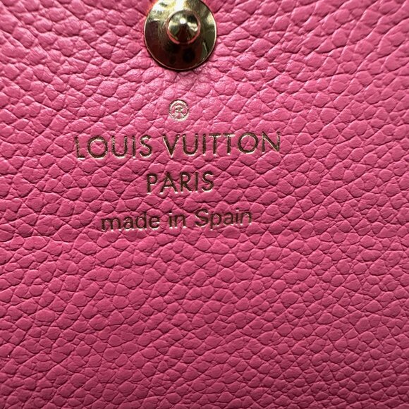 Louis Vuitton Monogram Empreinte Envelope Continental Wallet w/COA - EUC - Picture 7 of 8